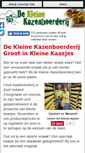 Mobile Screenshot of kleine-kazenboerderij.com